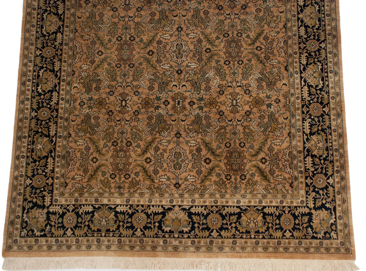 8x10 Vintage Indian Heriz Design Carpet