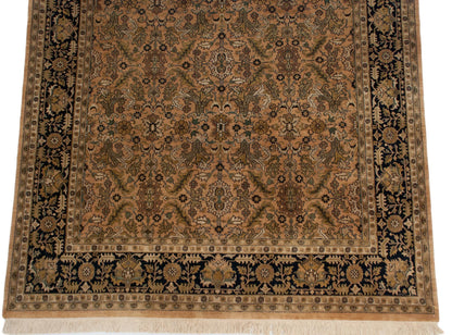 8x10 Vintage Indian Heriz Design Carpet