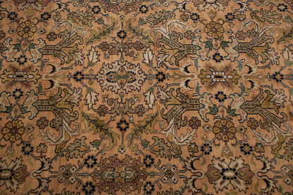8x10 Vintage Indian Heriz Design Carpet