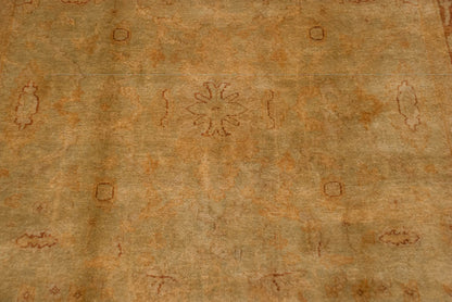 6x9 New Gold Wash Indian Oushak Design Carpet