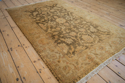4x6 New Gold Wash Indian Oushak Design Rug