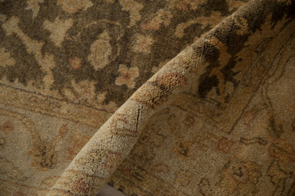 4x6 New Gold Wash Indian Oushak Design Rug