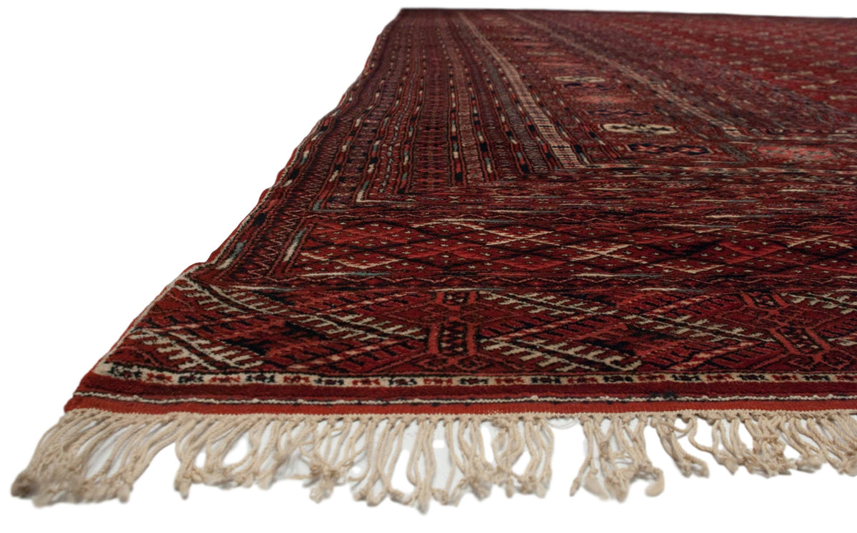 13x17.5 Vintage Fine Bokhara Carpet