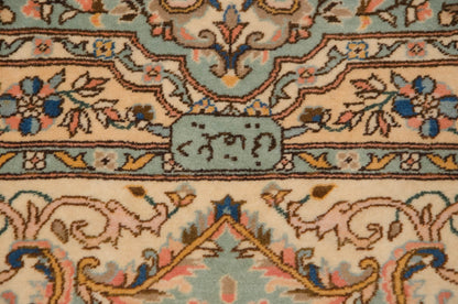 12x14 Vintage Fine Bulgarian Kerman Design Square Carpet