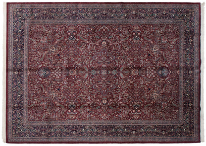 10x14 Vintage Indian Kashan Design Carpet