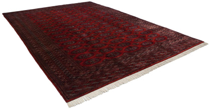 10x14.5 Vintage Fine Pakistani Turkmen Design Carpet