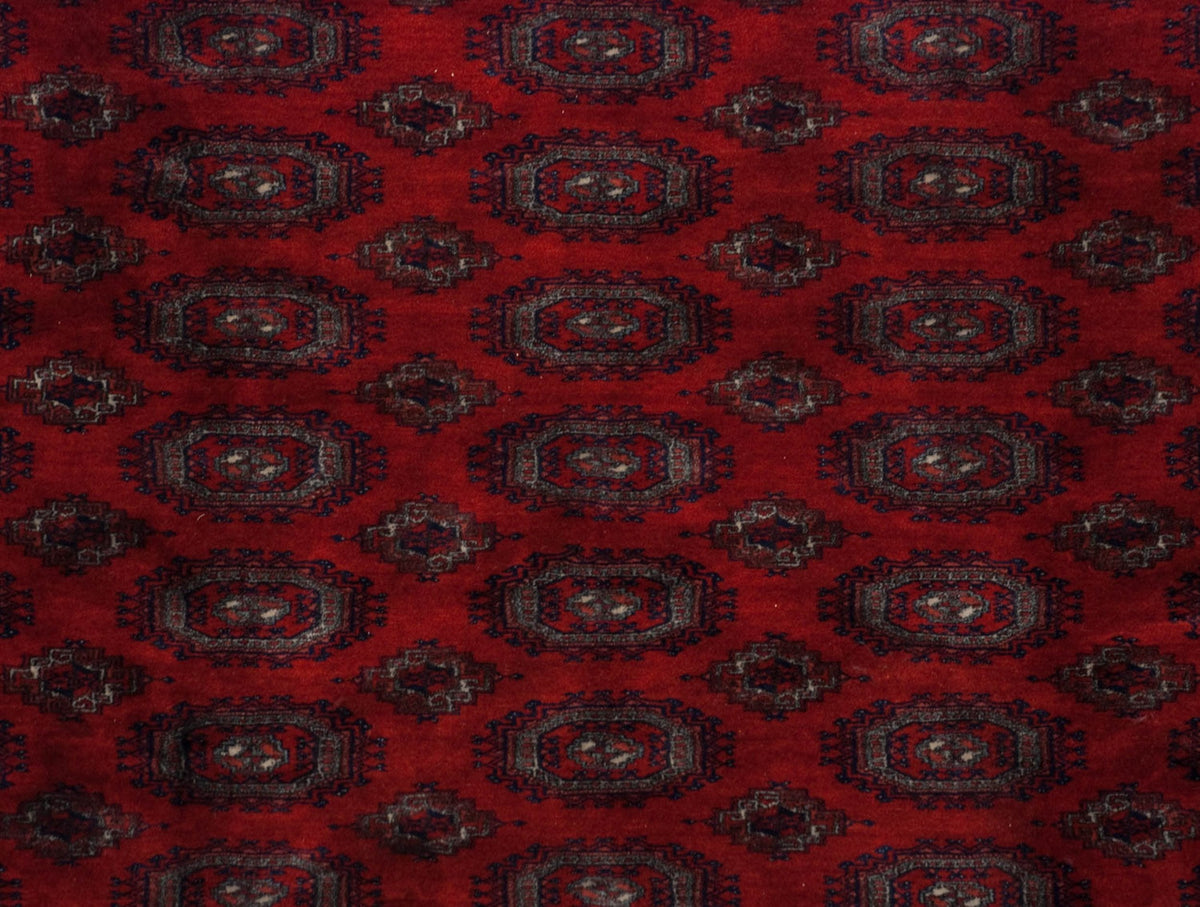10x14.5 Vintage Fine Pakistani Turkmen Design Carpet