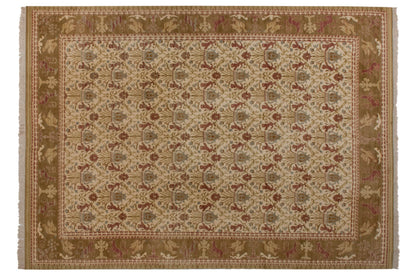 9.5x13.5 Vintage Spanish Alcaraz Design Carpet