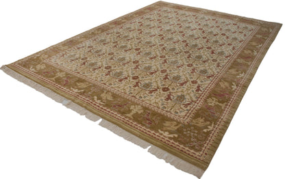 9.5x13.5 Vintage Spanish Alcaraz Design Carpet