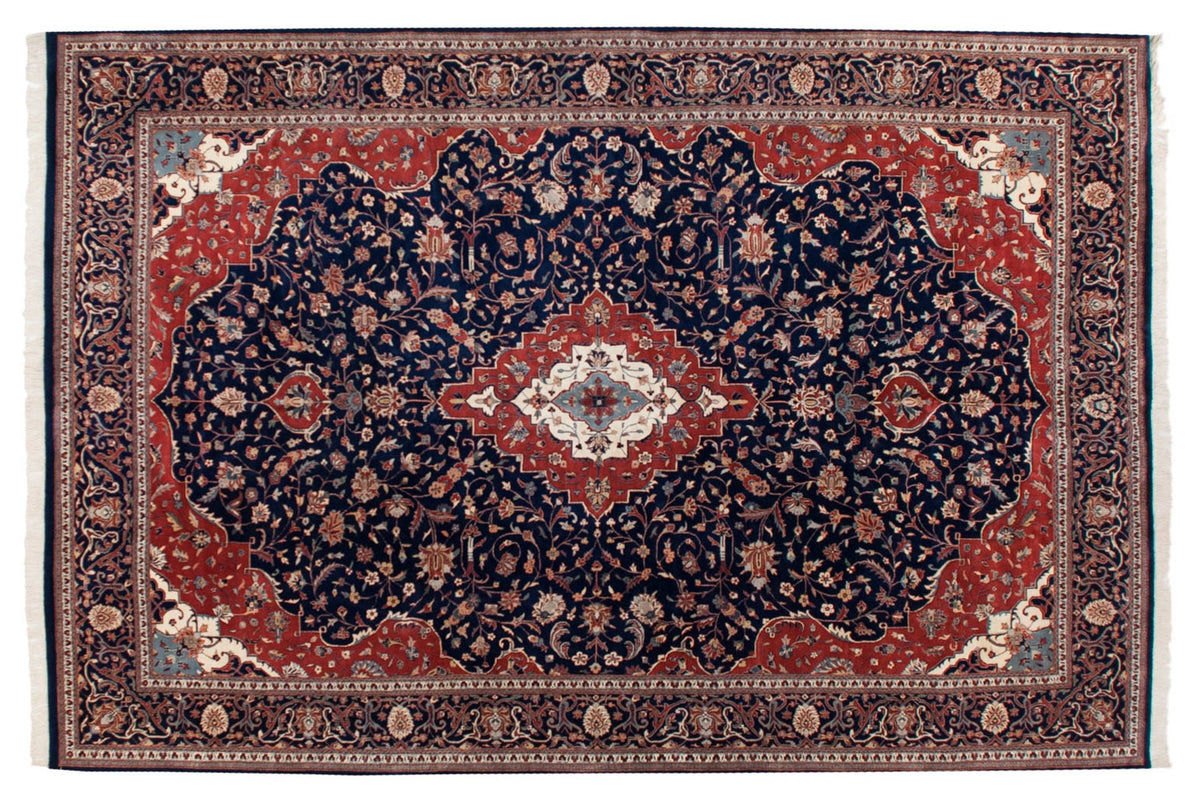 12x18 Vintage Indian Kashan Design Carpet