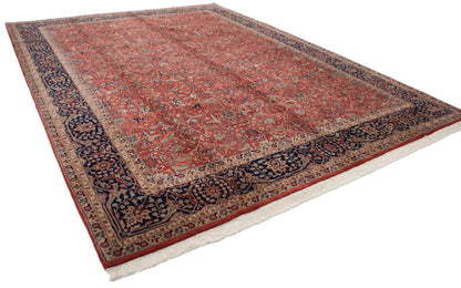 10x14 Vintage Agra Carpet