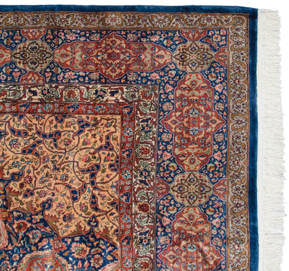 10x16.5 Vintage Fine Pakistani Ardebil Design Carpet
