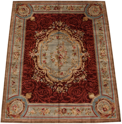 12x15 Indian Savonnerie Design Carpet