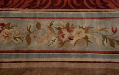 12x15 Indian Savonnerie Design Carpet