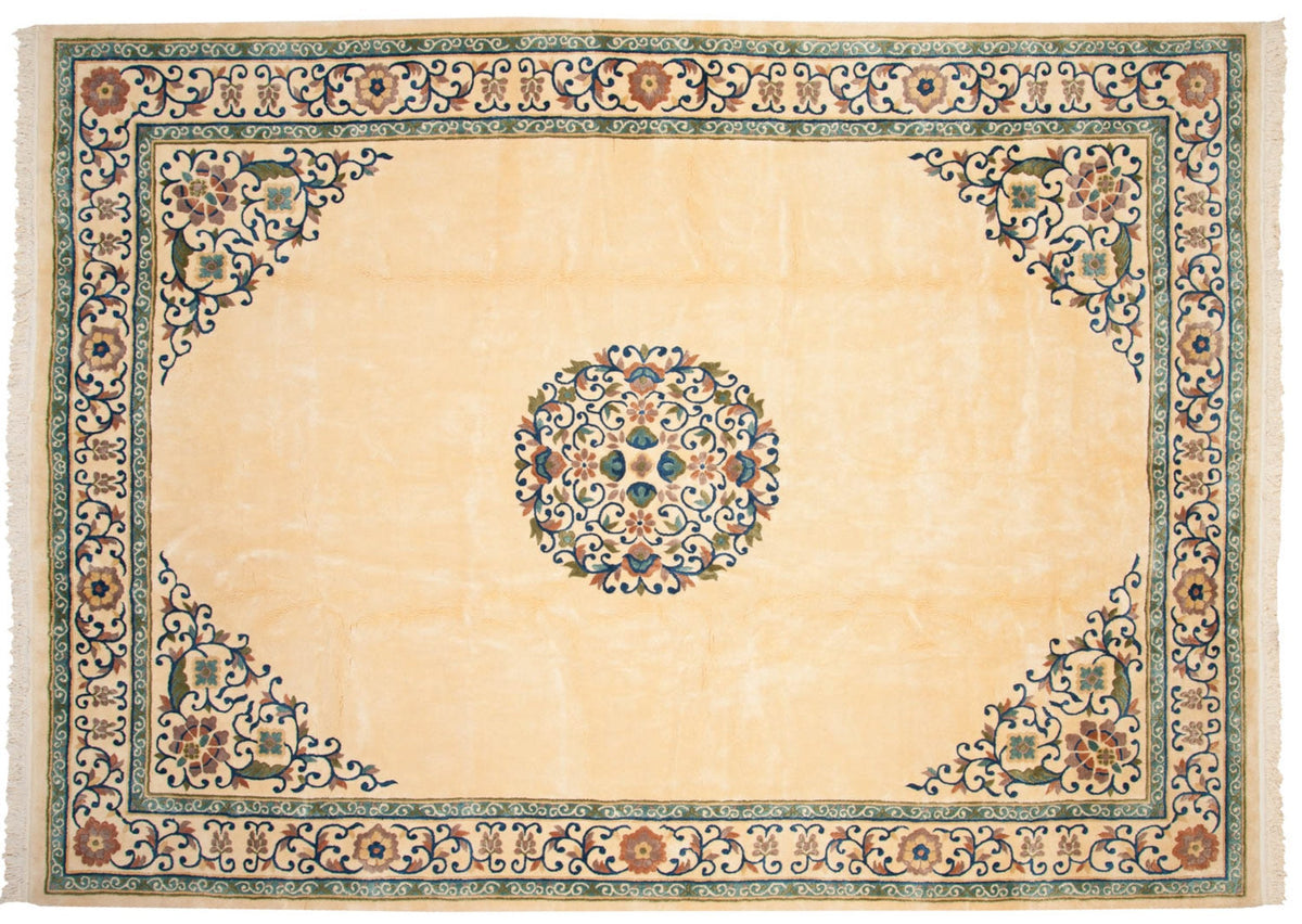 10x14 Vintage Japanese Peking Design Carpet