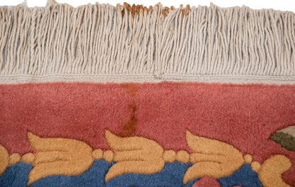9.5x13.5 Vintage Japanese Aubusson Design Carpet