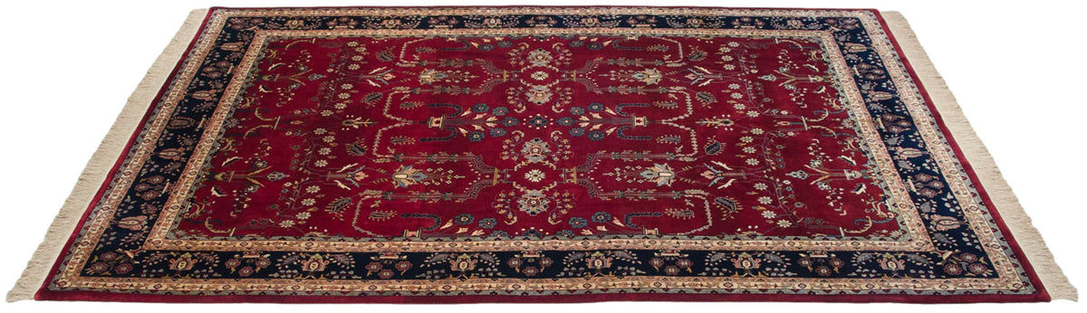 9.5x14 Fine Indian Mohajeran Sarouk Design Carpet