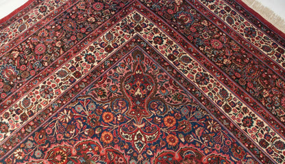 12x19.5 Vintage Fine Meshed Carpet