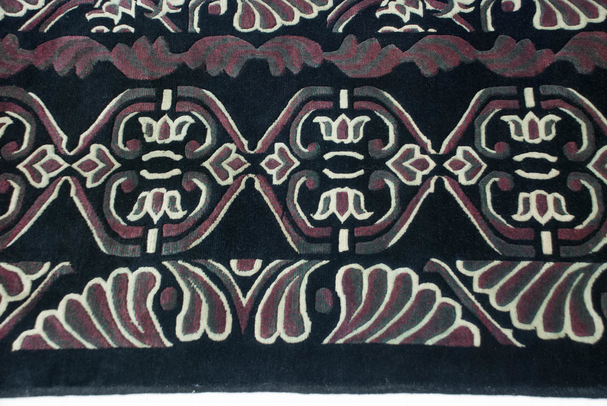 10x14 Vintage Indian Damask Design Carpet