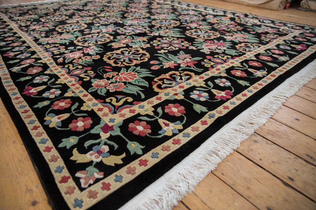9x11.5 Vintage Indian Arts And Crafts Design Carpet