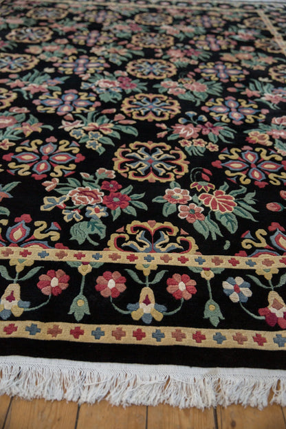 9x11.5 Vintage Indian Arts And Crafts Design Carpet
