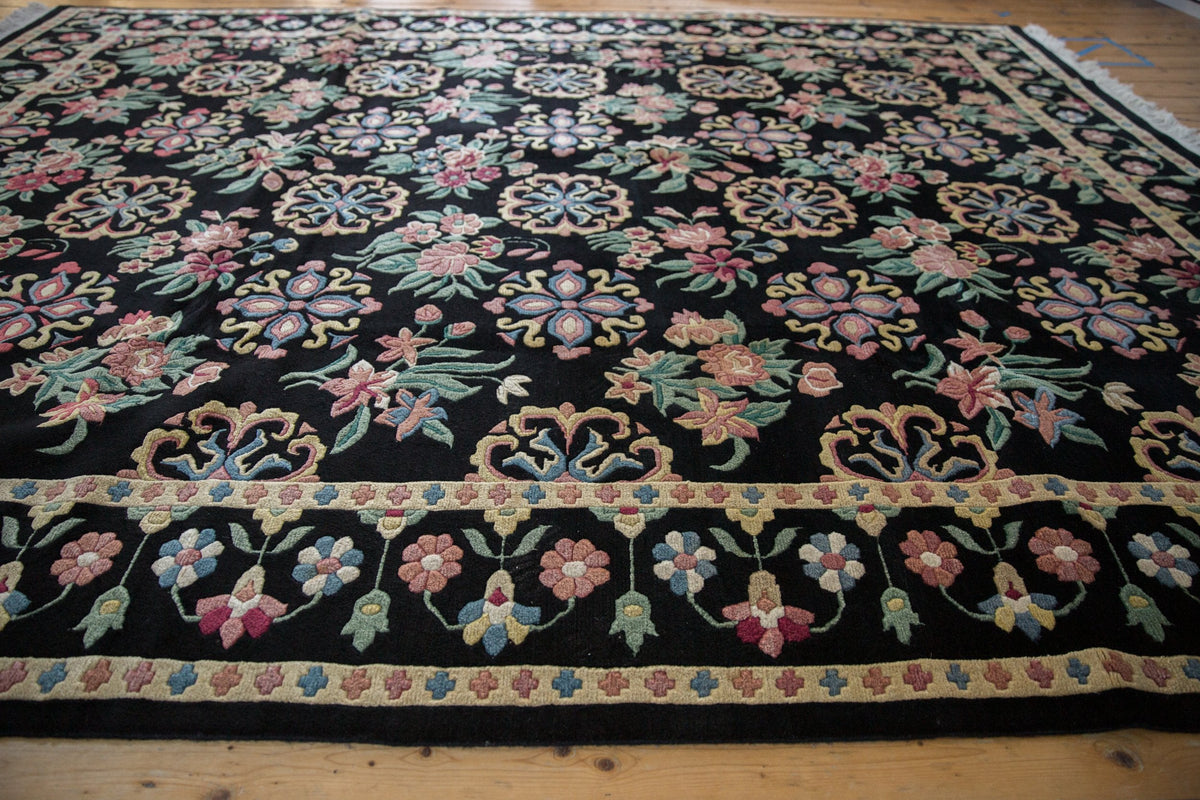 9x11.5 Vintage Indian Arts And Crafts Design Carpet