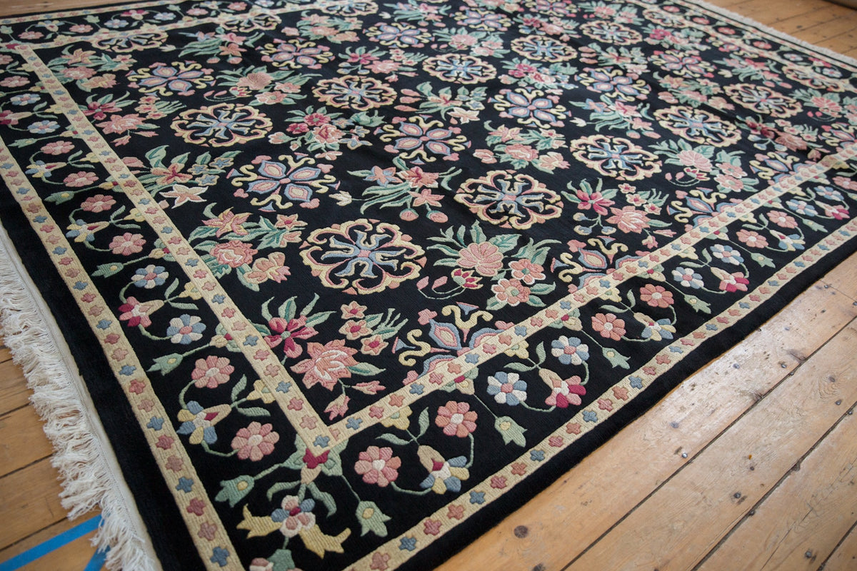 9x11.5 Vintage Indian Arts And Crafts Design Carpet