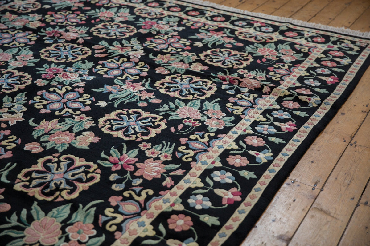 9x11.5 Vintage Indian Arts And Crafts Design Carpet
