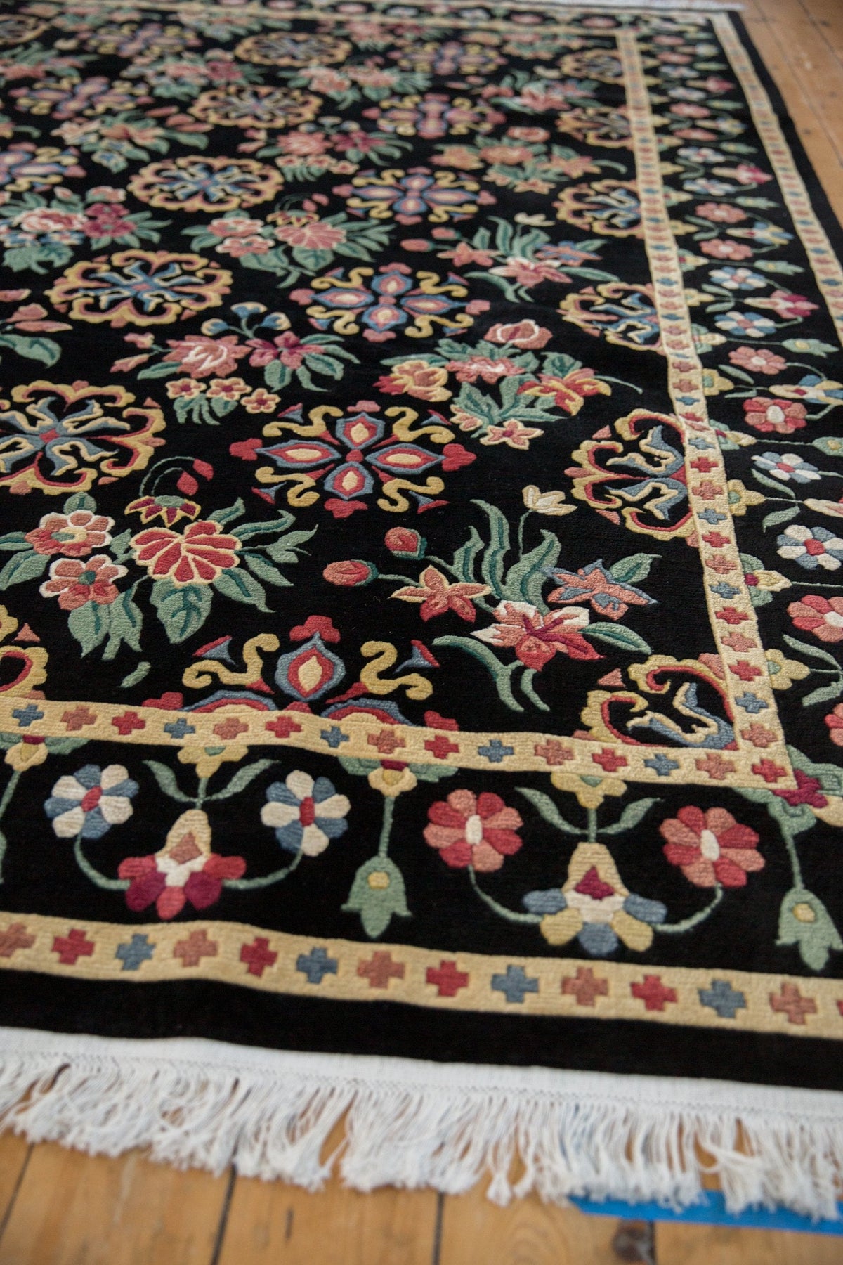 9x11.5 Vintage Indian Arts And Crafts Design Carpet