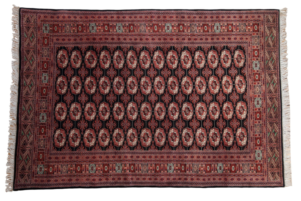 6x9 Vintage Fine Bokhara Carpet