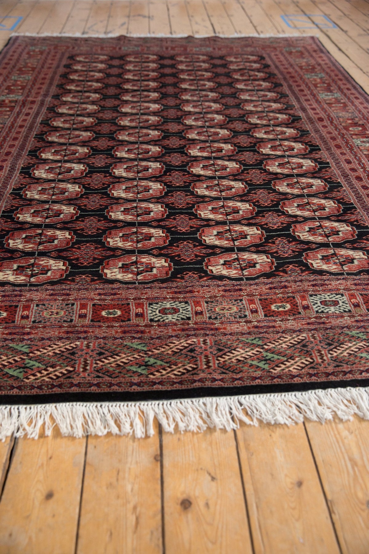 6x9 Vintage Fine Bokhara Carpet
