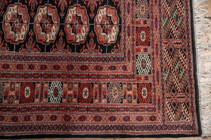 6x9 Vintage Fine Bokhara Carpet