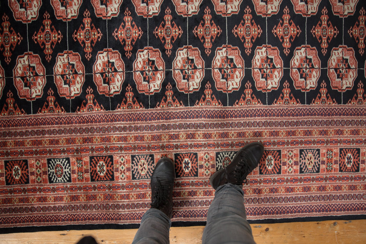 8.5x10.5 Vintage Fine Bokhara Carpet