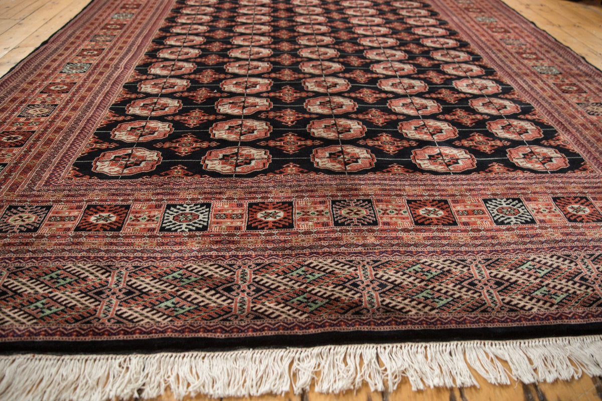 8.5x10.5 Vintage Fine Bokhara Carpet