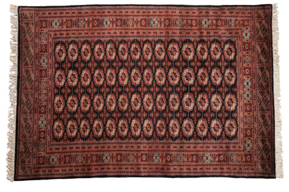 6x9 Vintage Fine Bokhara Carpet