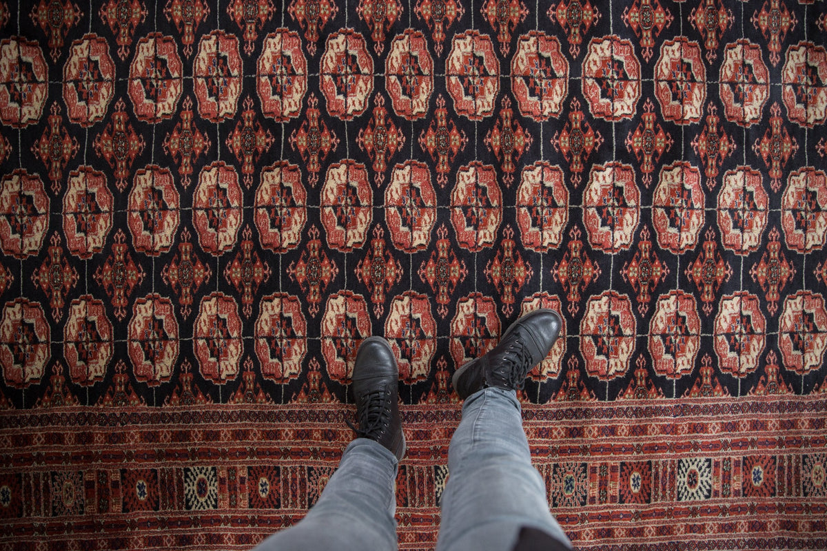 6x9 Vintage Fine Bokhara Carpet