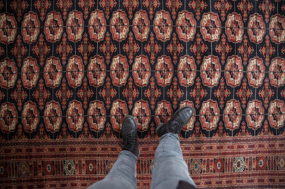 6x9 Vintage Fine Bokhara Carpet