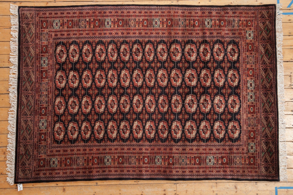 6x9 Vintage Fine Bokhara Carpet
