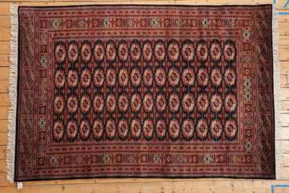6x9 Vintage Fine Bokhara Carpet