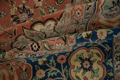 12x15 Vintage Bulgarian Tabriz Design Carpet