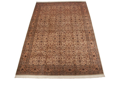 12x17.5 Vintage Pakistani Isfahan Design Carpet