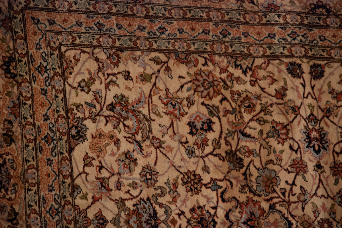 12x17.5 Vintage Pakistani Isfahan Design Carpet