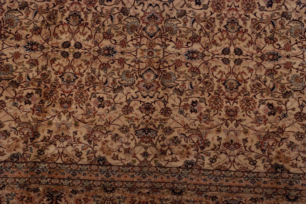 12x17.5 Vintage Pakistani Isfahan Design Carpet