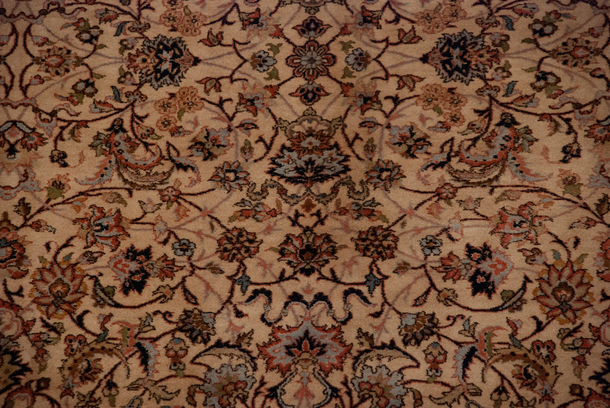 12x17.5 Vintage Pakistani Isfahan Design Carpet