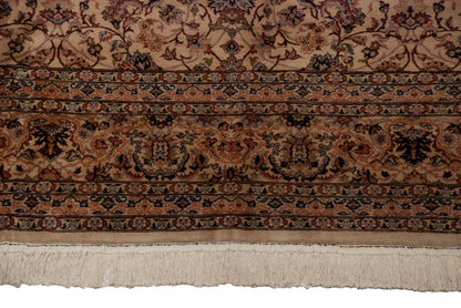 12x17.5 Vintage Pakistani Isfahan Design Carpet