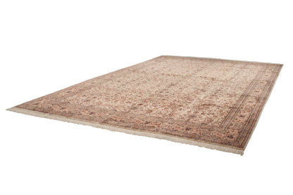 12x17.5 Vintage Pakistani Isfahan Design Carpet