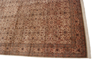 12x17.5 Vintage Pakistani Isfahan Design Carpet