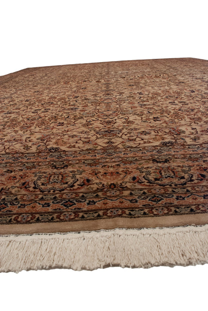 12x17.5 Vintage Pakistani Isfahan Design Carpet