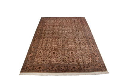 12x17.5 Vintage Pakistani Isfahan Design Carpet