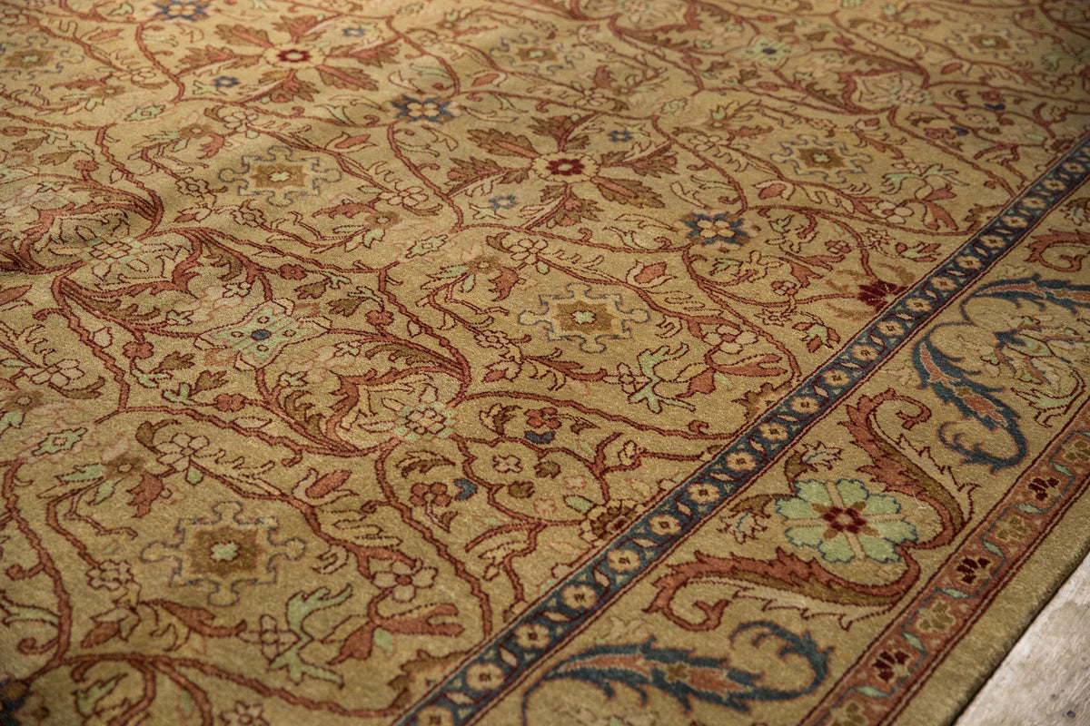 9x12 Vintage Indian Bijar Design Carpet